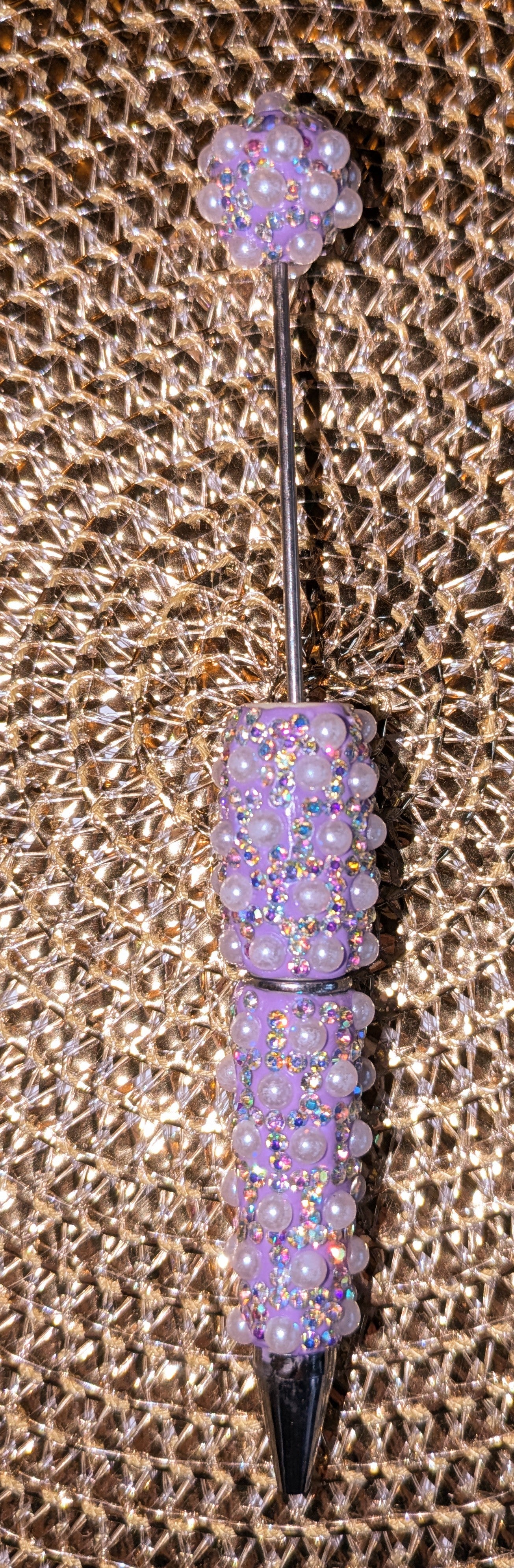 Aufwendig Handgestaltete Kugelschreiber Perlen & Strass