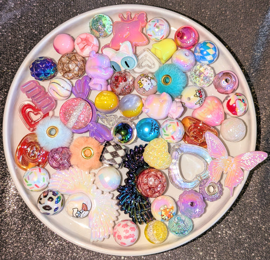 250 ml Perlenmix Schnäppchen zufällig gemischte vorgepackte Tüten mit Perlen aus dem Pearlberry Bestand