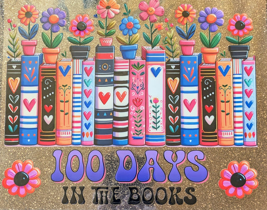 20 Oz Aufkleber 100 Days in the Books