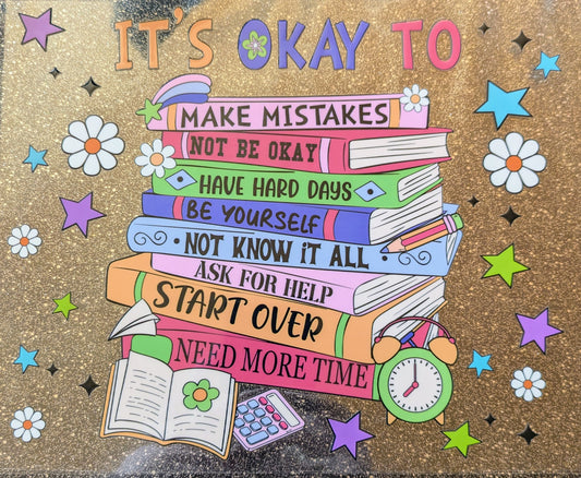 20 Oz Aufkleber Its Okay to Bücher