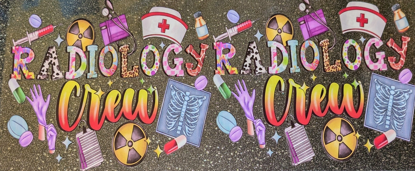 16 Oz Sticker Radiologie Crew