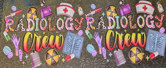 16 Oz Sticker Radiologie Crew