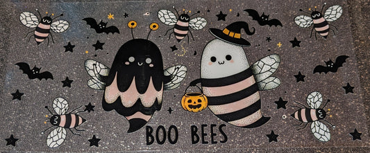 16 Oz Sticker Halloween Boo Bees