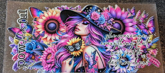 16 Oz Sticker Tatoogirl powerful