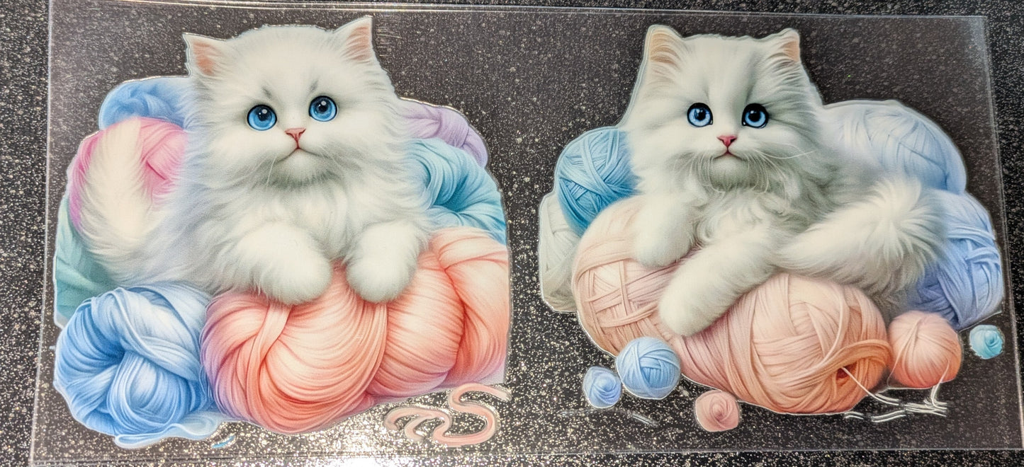 16 Oz Sticker Katzen Wolle 01