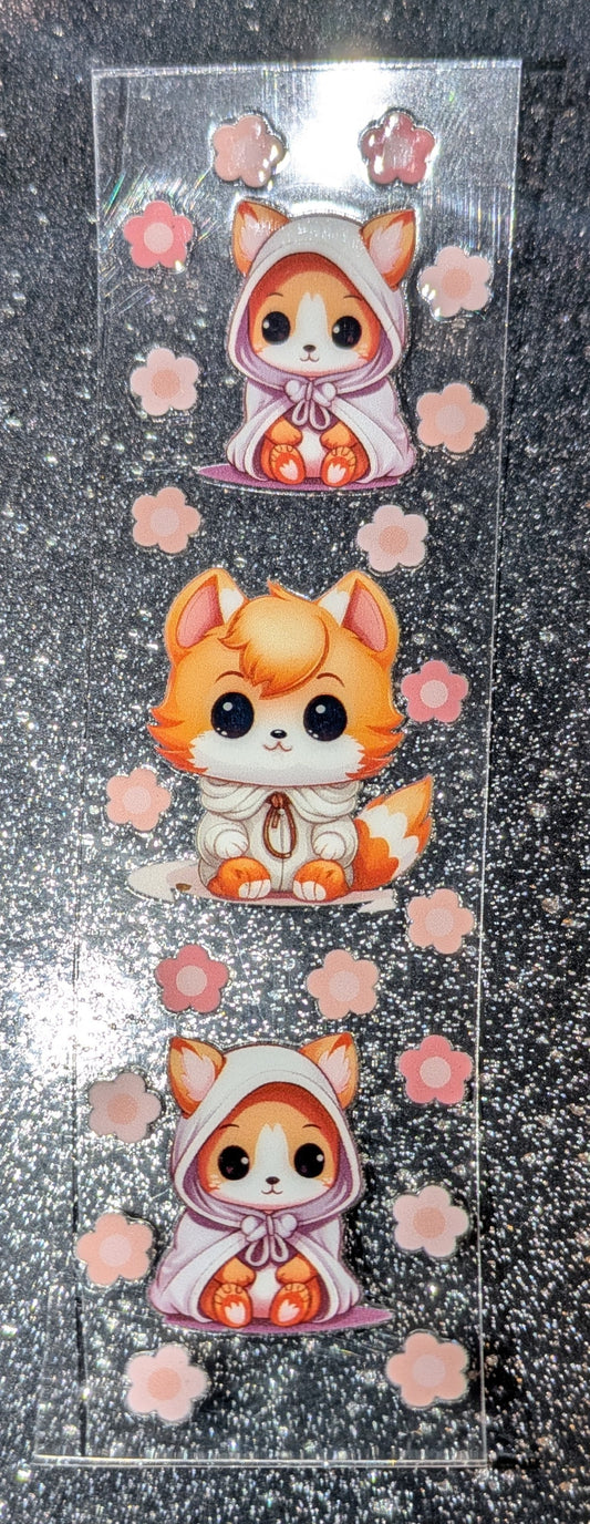 Kulisticker Sticker für Lesezeiche Fuchs