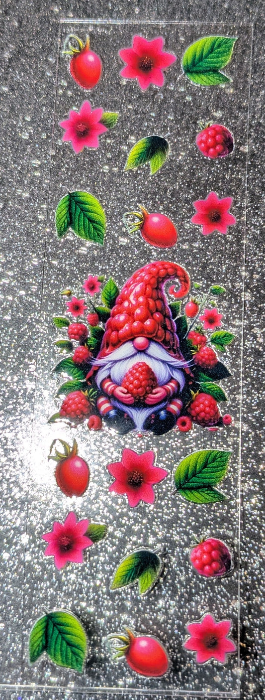 Kulisticker Sticker für Lesezeiche Himbeer Zwerg