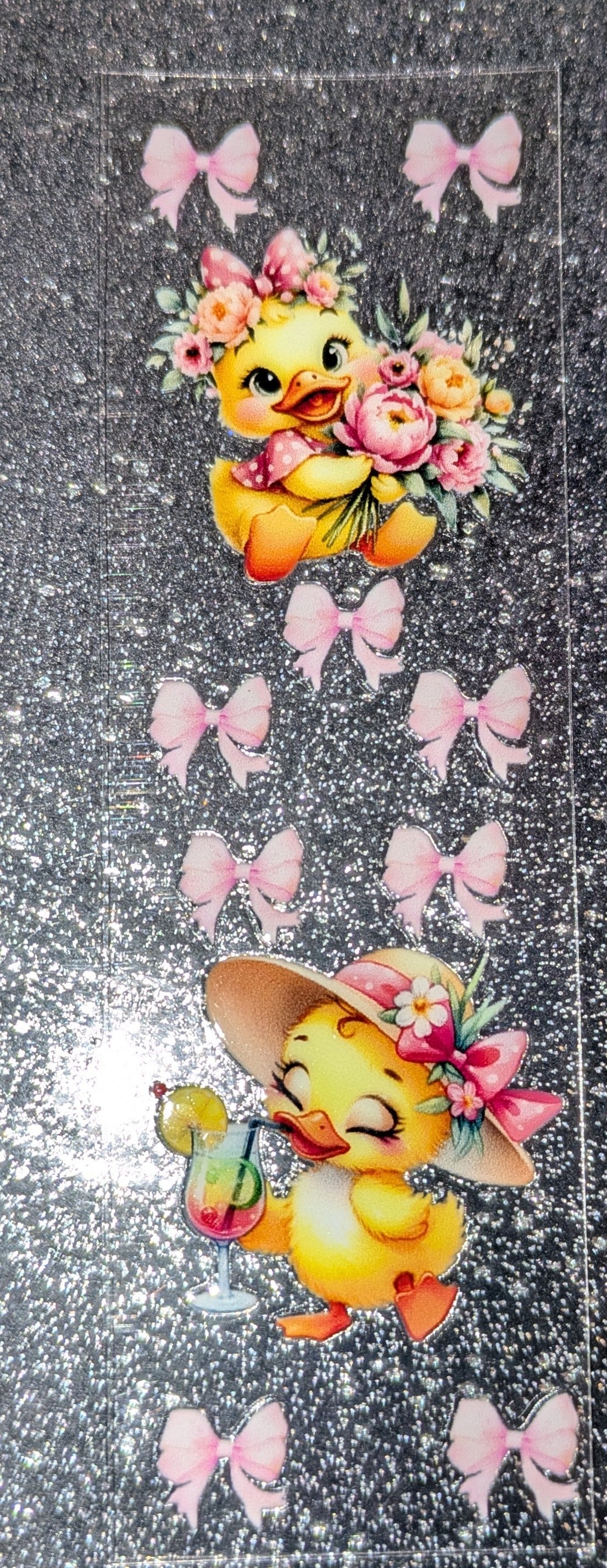 Kulisticker Sticker für Lesezeiche Enten Kücken