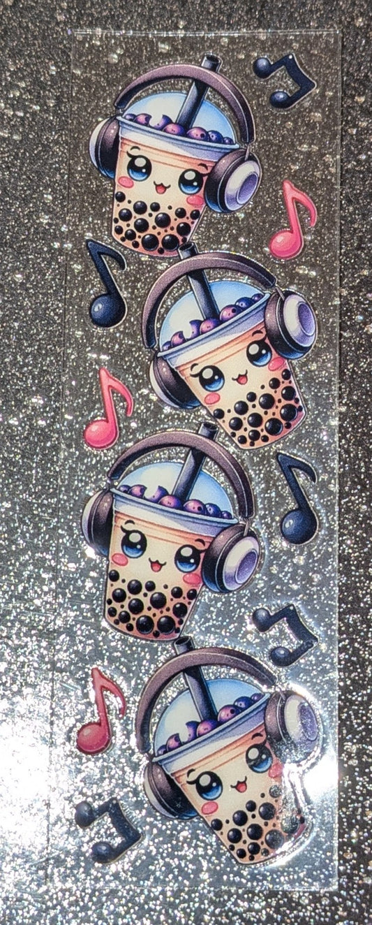 Kulisticker Sticker für Lesezeichen Bubble Kaffee