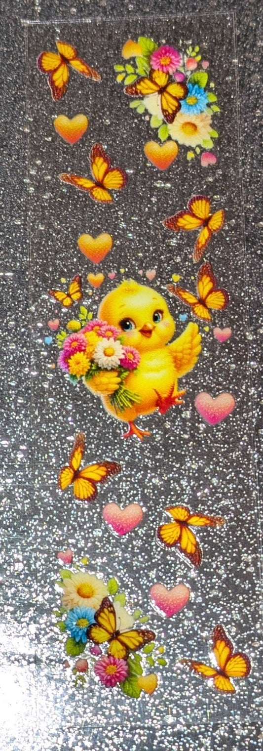 Kulisticker Sticker für Lesezeichen Kücken