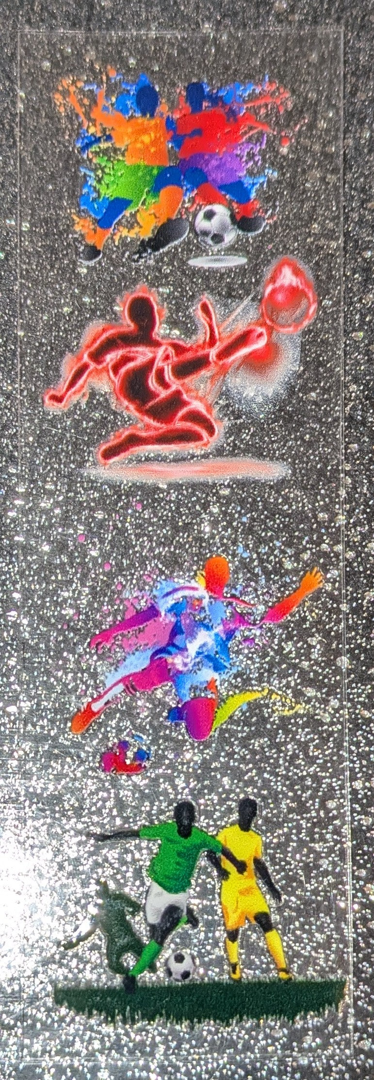 Kulisticker Sticker für Lesezeichen Fussball