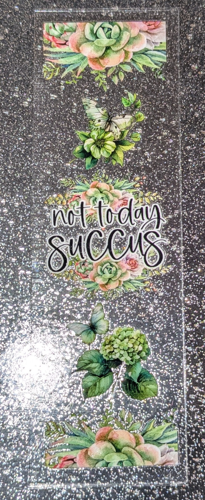 Kulisticker Sticker für Lesezeichen not today Succus