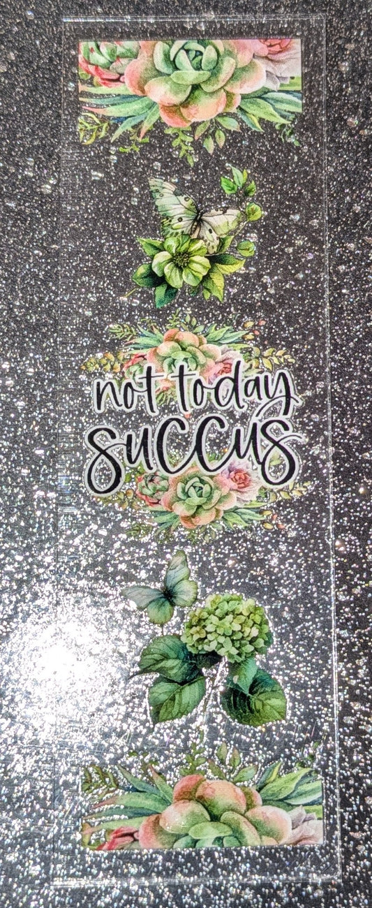 Kulisticker Sticker für Lesezeichen not today Succus