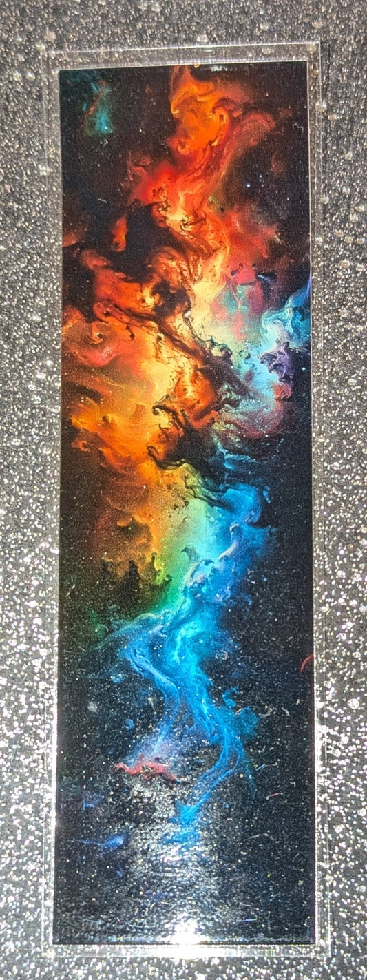 Kulisticker Sticker für Lesezeichen Galaxy