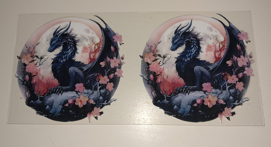 16 Oz Sticker Drachen CS000015