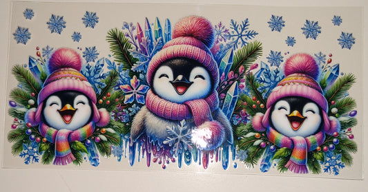 16 Oz Sticker Pinguine CS000023