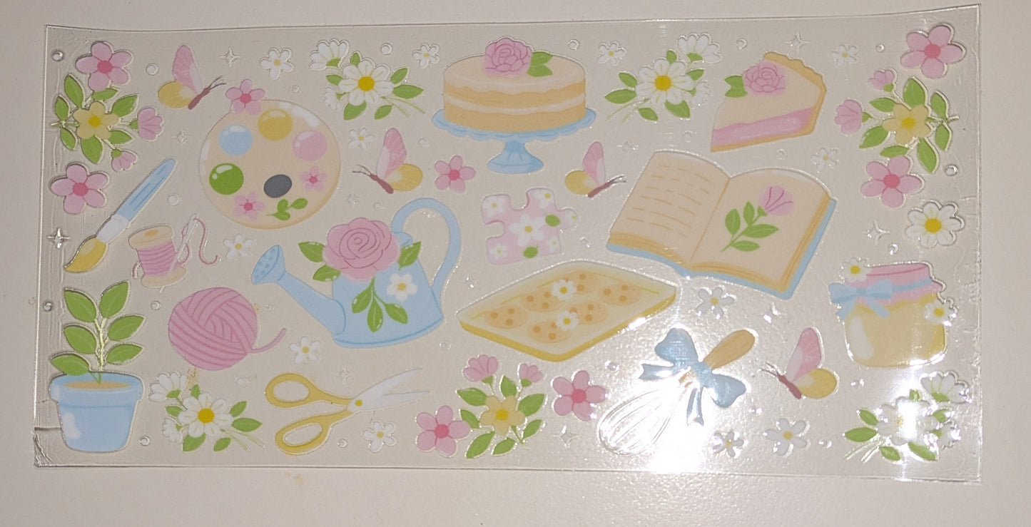 16 Oz Sticker Bücher Buch Backen CS000073