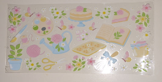 16 Oz Sticker Bücher Buch Backen CS000073