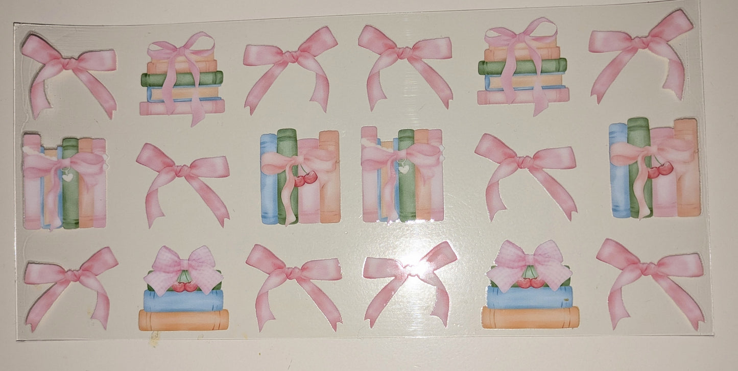 16 Oz Sticker Bücher Buch bunt CS000065