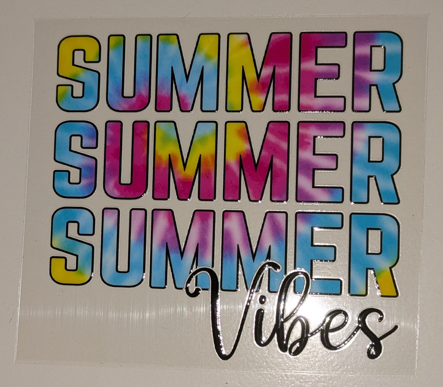 4 inch Sticker Summer Vibes IS000004
