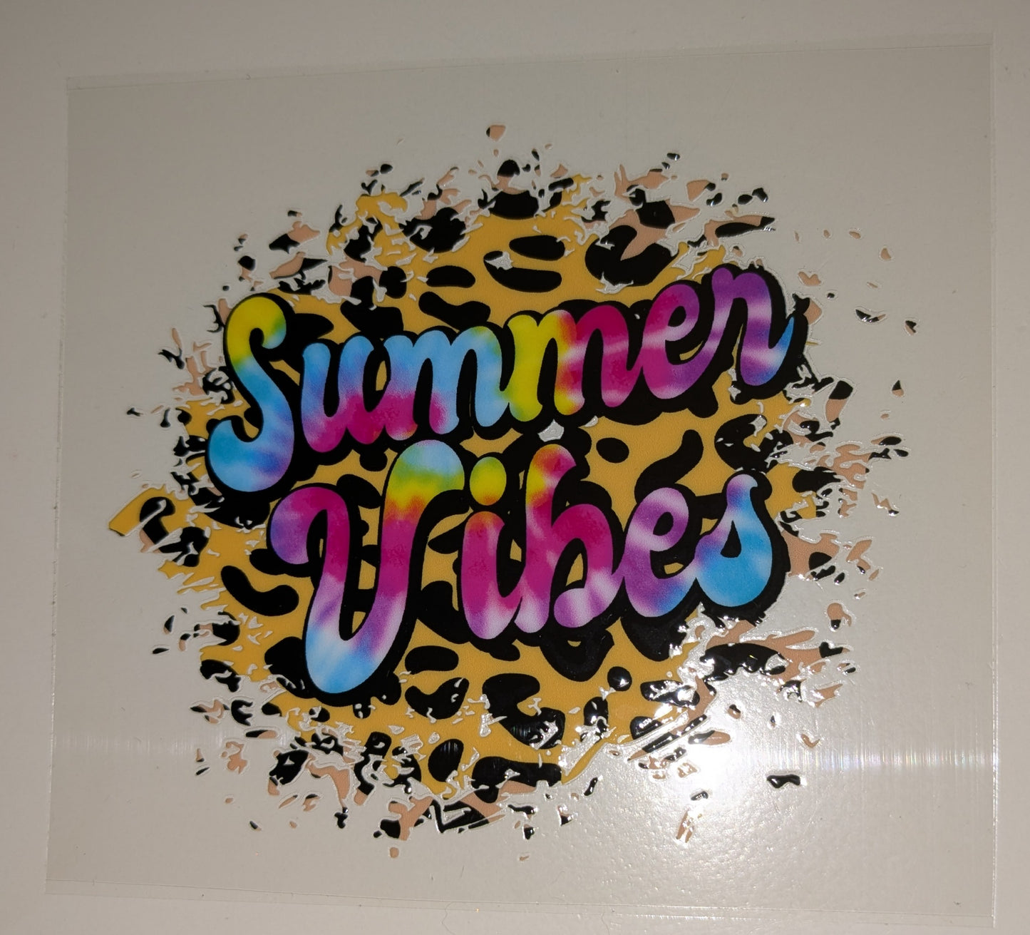 4 inch Sticker Summer Vibes Leo IS000007