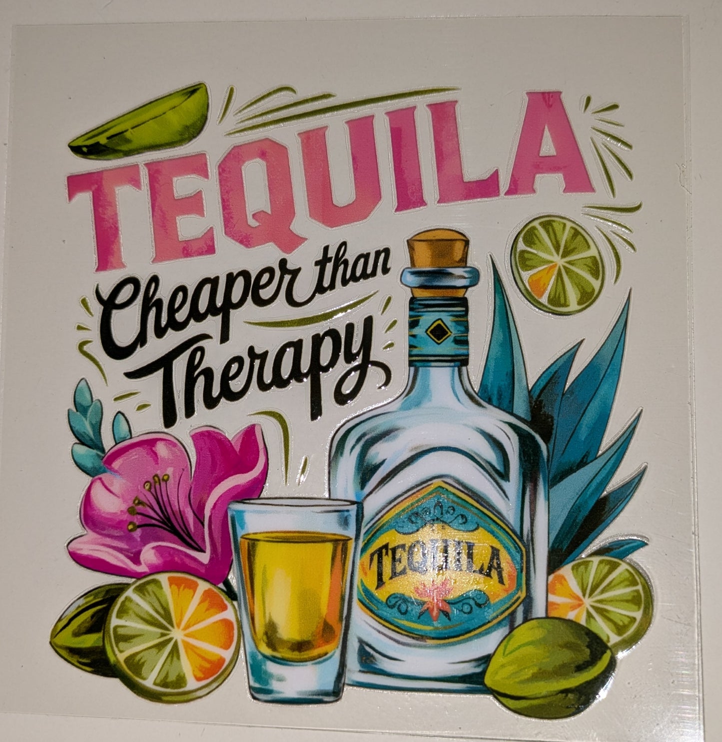 4 inch Sticker Tequila IS000009