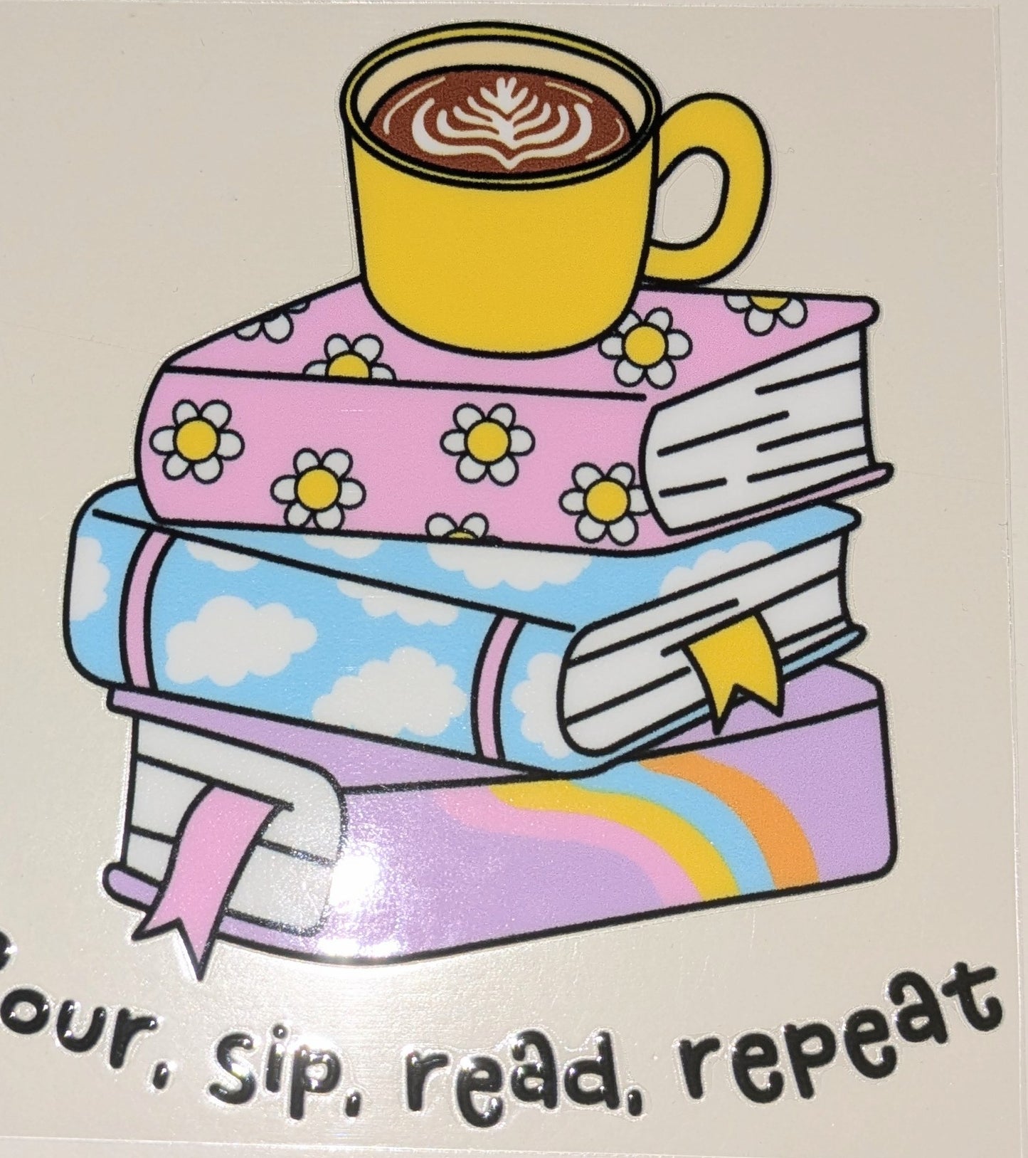 4 inch Sticker Bücher IS000079