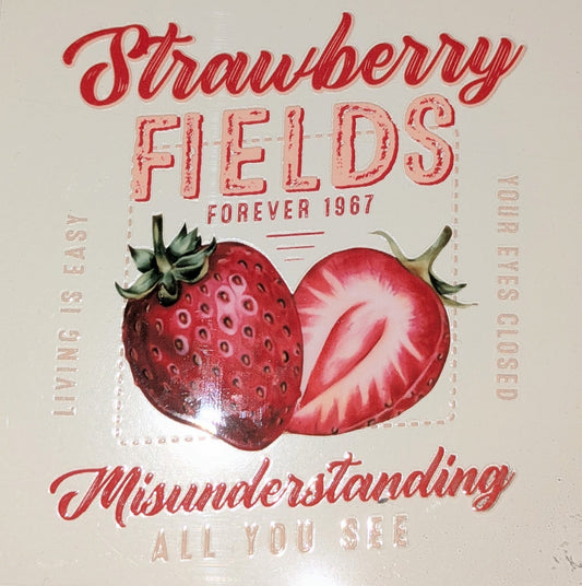 4 inch Sticker Erdbeer IS000070