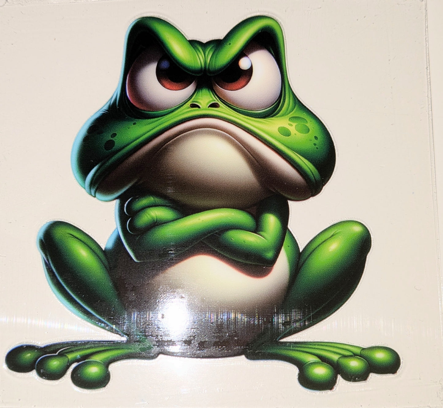 4 inch Sticker Frosch IS000047