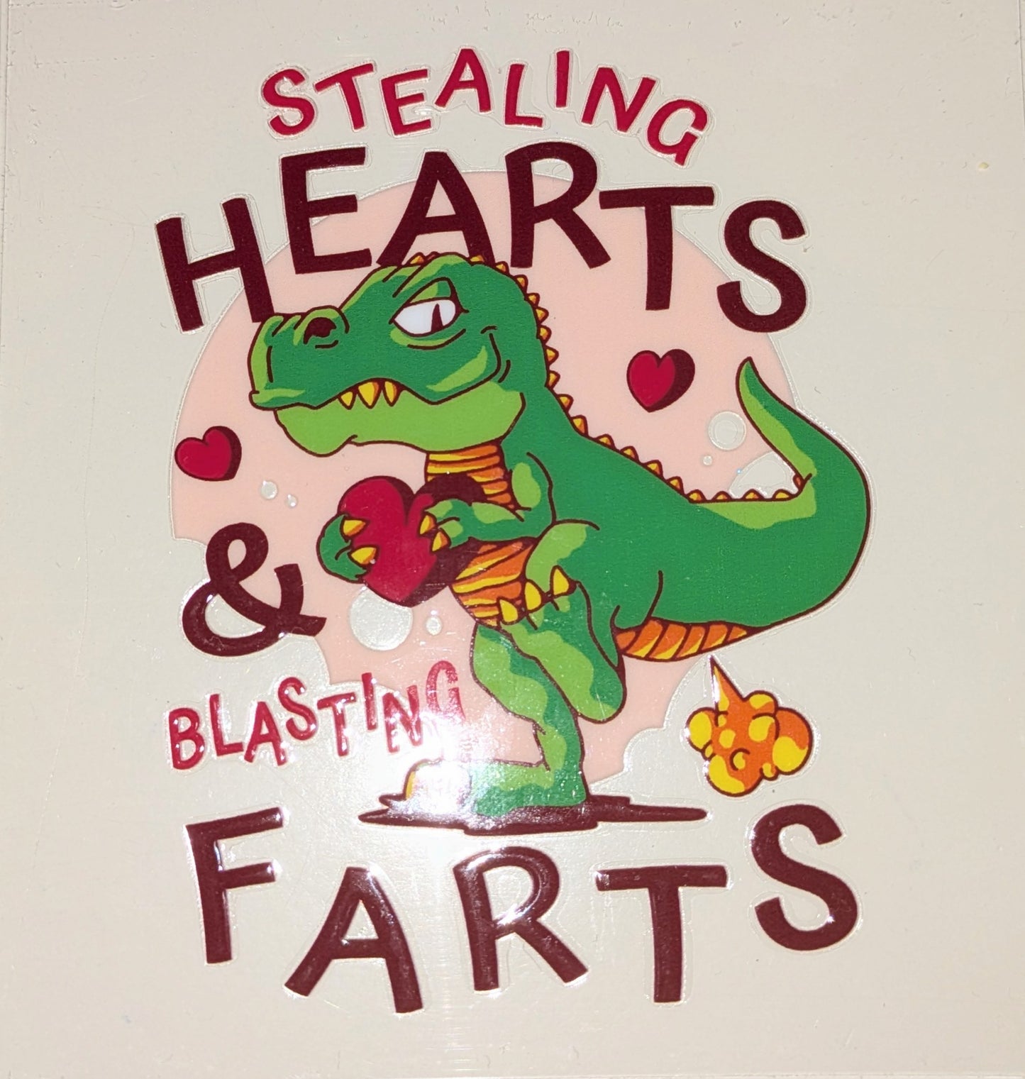 4 inch Sticker Dino  IS000041