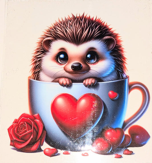 4 inch Sticker Igel IS000029