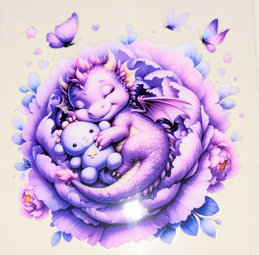 4 inch Sticker Drachen IS000028