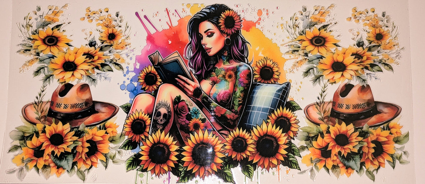 16 Oz Tattoogirl Nackt CS000091