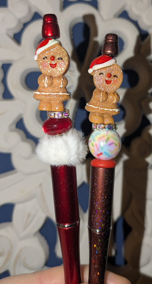 Lebkuchenmann Kugelschreiber Lebkuchenfrau