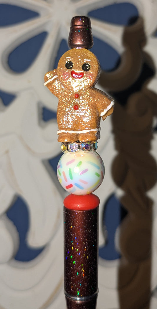 Lebkuchenmann Kugelschreiber stehend