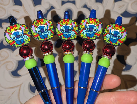 Alien Kugelschreiber Weihnachten Schrulle