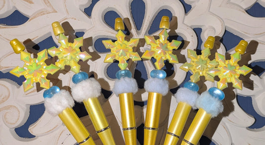 Stern gelb Kugelschreiber